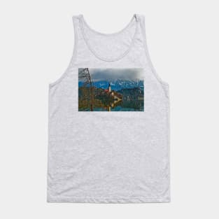 Island. Lake Bled. Slovenia Tank Top